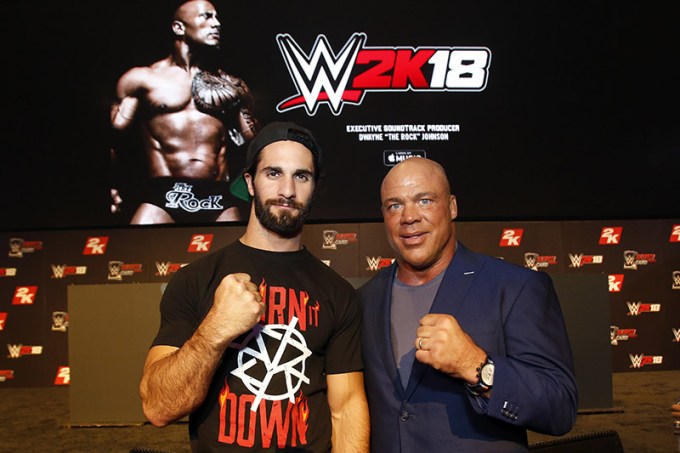 WWE 2K18 SummerSlam Kickoff Event, New York, USA – 18 Aug 2017