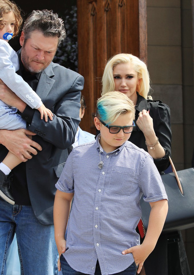 Zuma Rossdale With Family