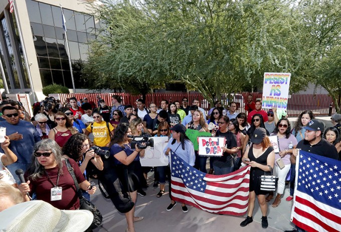 Trump Immigration Protest in Arizona
