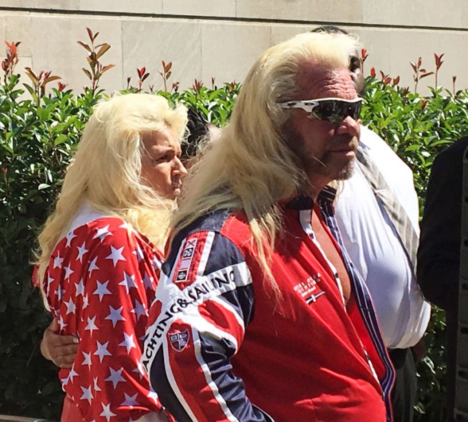 Beth & Duane ‘Dog’ Chapman In Matching Outfits