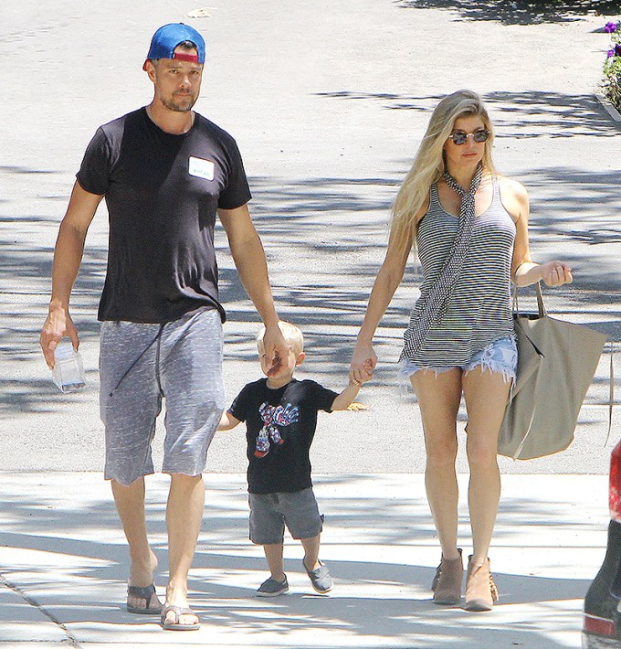 Fergie & Josh Duhamel With Son Axl