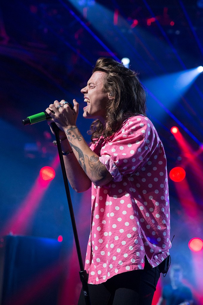 Harry Styles Performs With One Direction