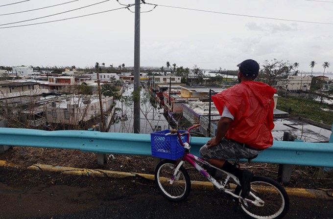 Aftermath of Hurricane Maria, Toa Baja, Puerto Rico – 21 Sep 2017