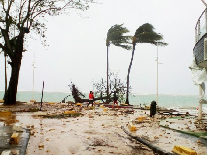 Hurricane Maria, Sainte-Anne, Guadeloupe – 19 Sep 2017