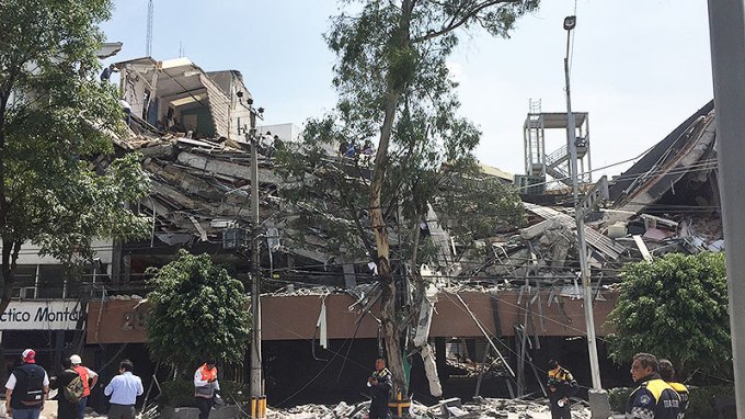 Mexico Rocked By Massive 7.1 Earthquake