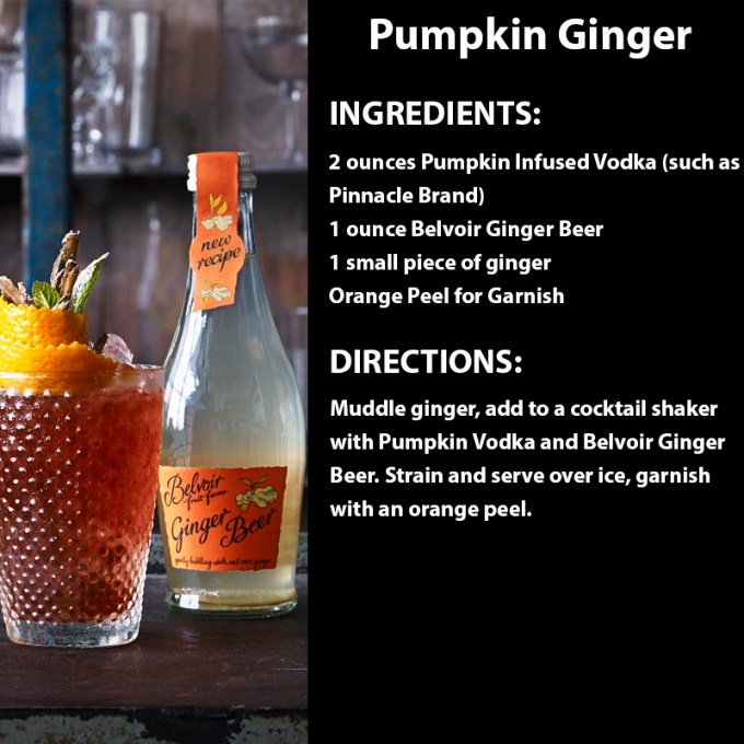 Pumpkin Ginger Cocktail