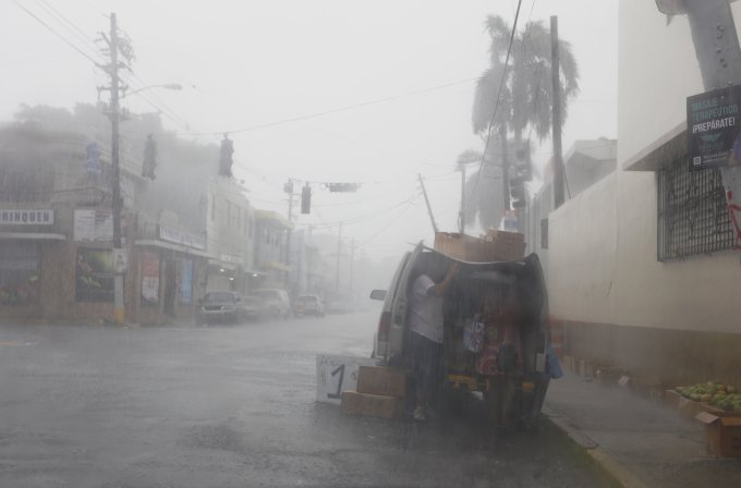 Puerto Rico prepares for Hurricane Irma arrival, San Juan – 06 Sep 2017