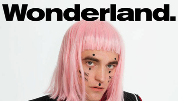 Robert Pattinson Wears Pink Wig & Makeup For 'Wonderland' Cover – Hollywood  Life