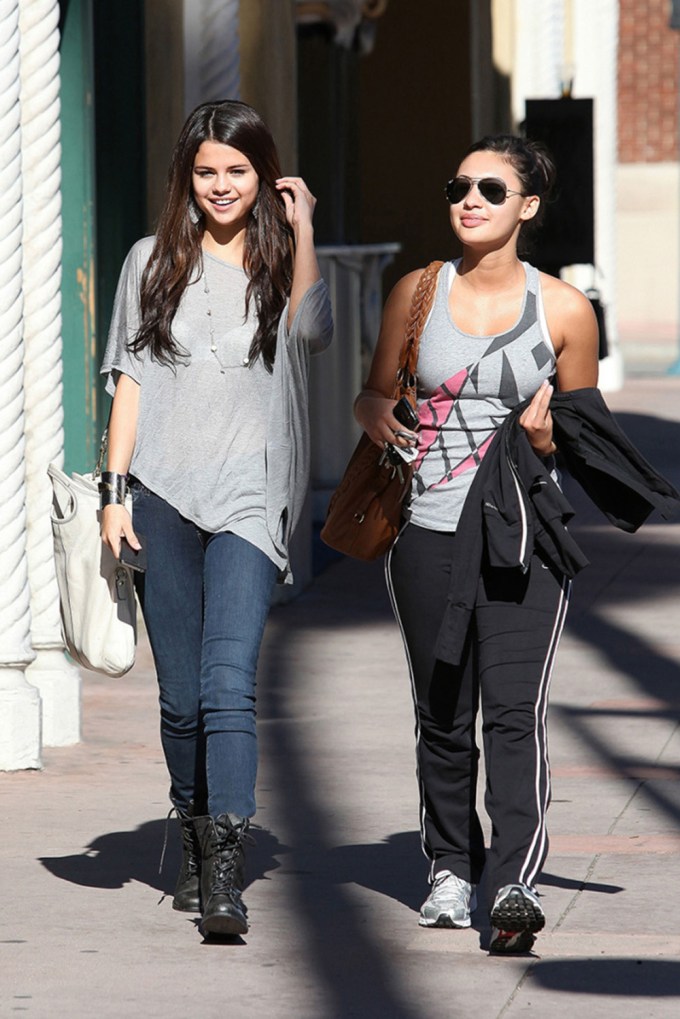 Selena Gomez & Francia Raisa Out In LA
