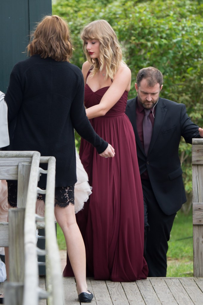 Taylor Swift at Abigail Anderson’s Wedding