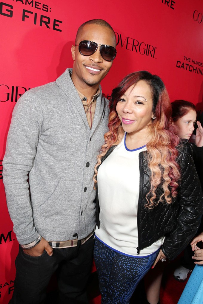 T.I. & Tiny at ‘The Hunger Games’ premiere