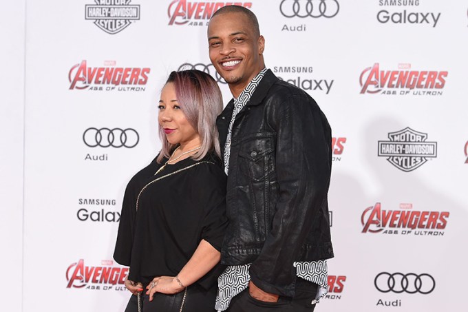 T.I. & Tiny at the ‘Avengers: Age Of Ultron’ premiere