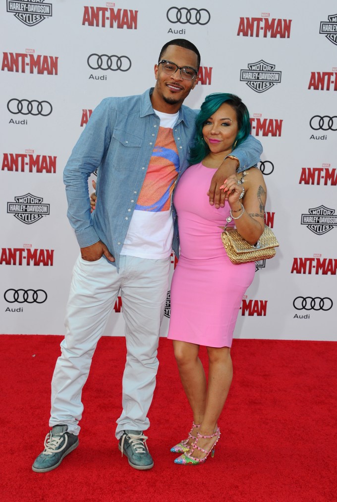 T.I. and Tiny at ‘Ant-Man’ Premiere