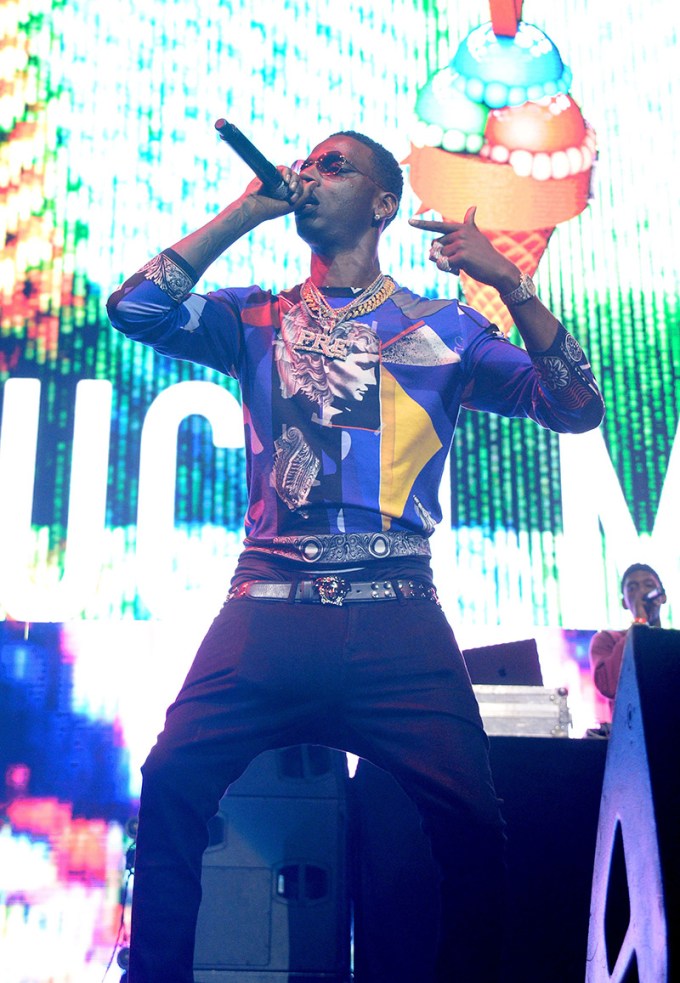 Young Dolph Performs At The STAPLES Center