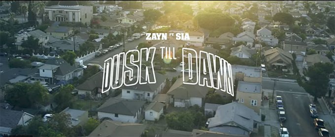 Zayn Malik ft SIA ‘Dusk Til Dawn’ Music Video