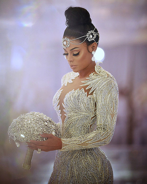 Keyshia Ka'oir's Wedding Dress: See Her Beautiful Gown – Hollywood
