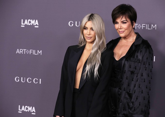 Kim Kardashian & Mom Attend The LACMA Art + Film Gala In Los Angeles