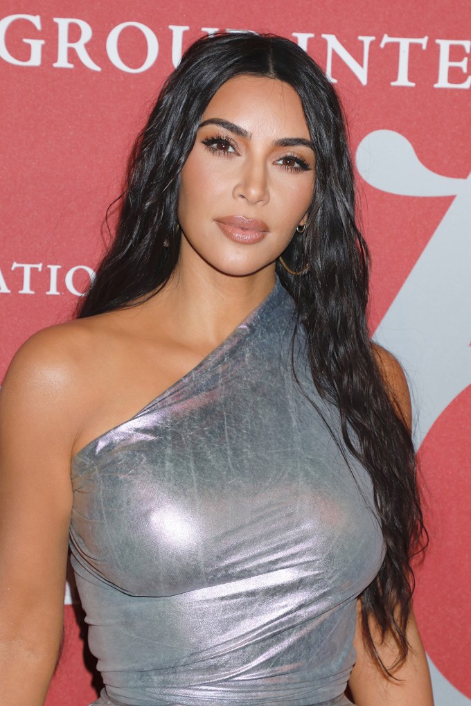 Kim Kardashian West Serves The Carpet At Fashion Group International’s Night Of Stars Gala On October 24, 2019