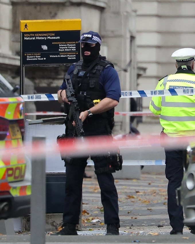 Terror incident outside National History Museum in London