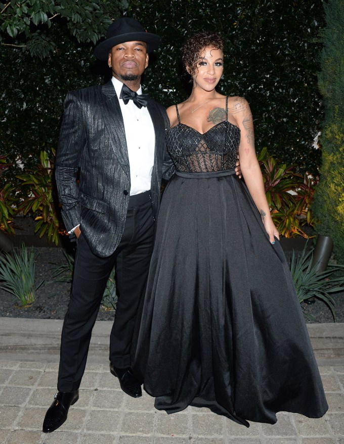 Ne-Yo & Crystal Renay Smith Attend The InStyle & Warner Bros Golden Globes After Party