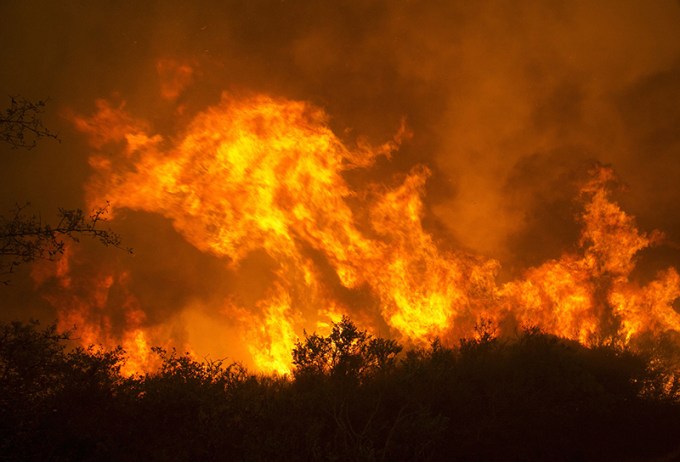 CalIfornia Wildfires, Napa, USA – 09 Oct 2017