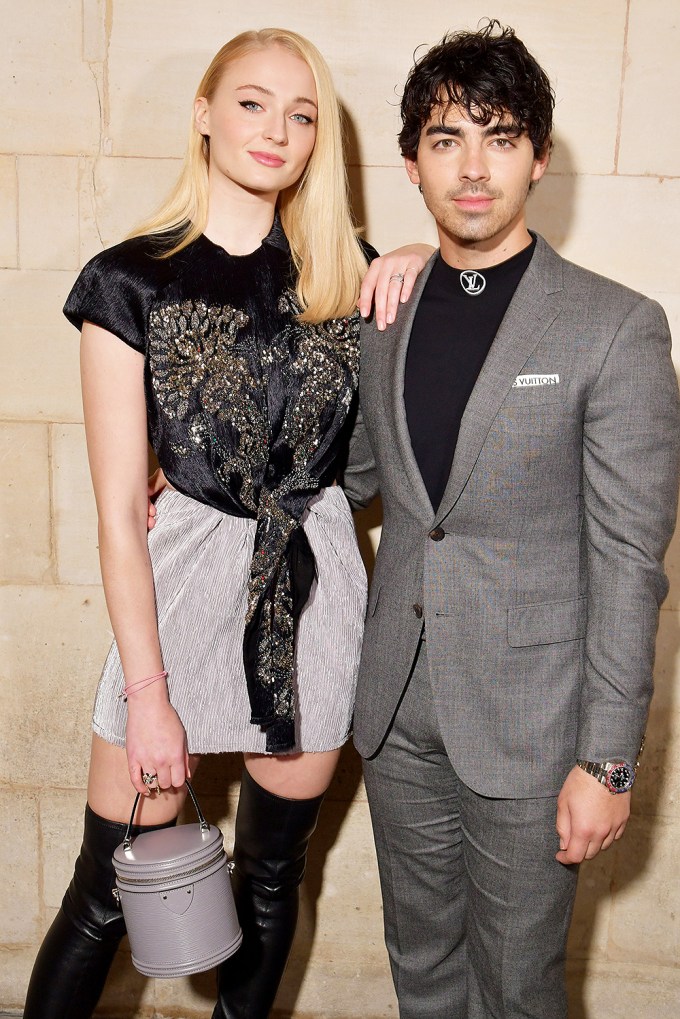 Joe Jonas & Sophie Turner at Paris Fashion Week