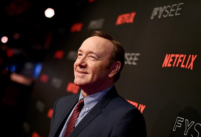 Kevin Spacey at a Netflix event