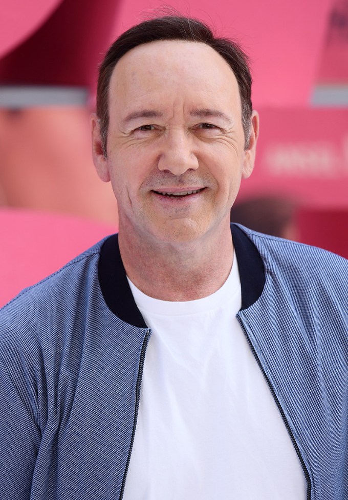 Kevin Spacey smiles