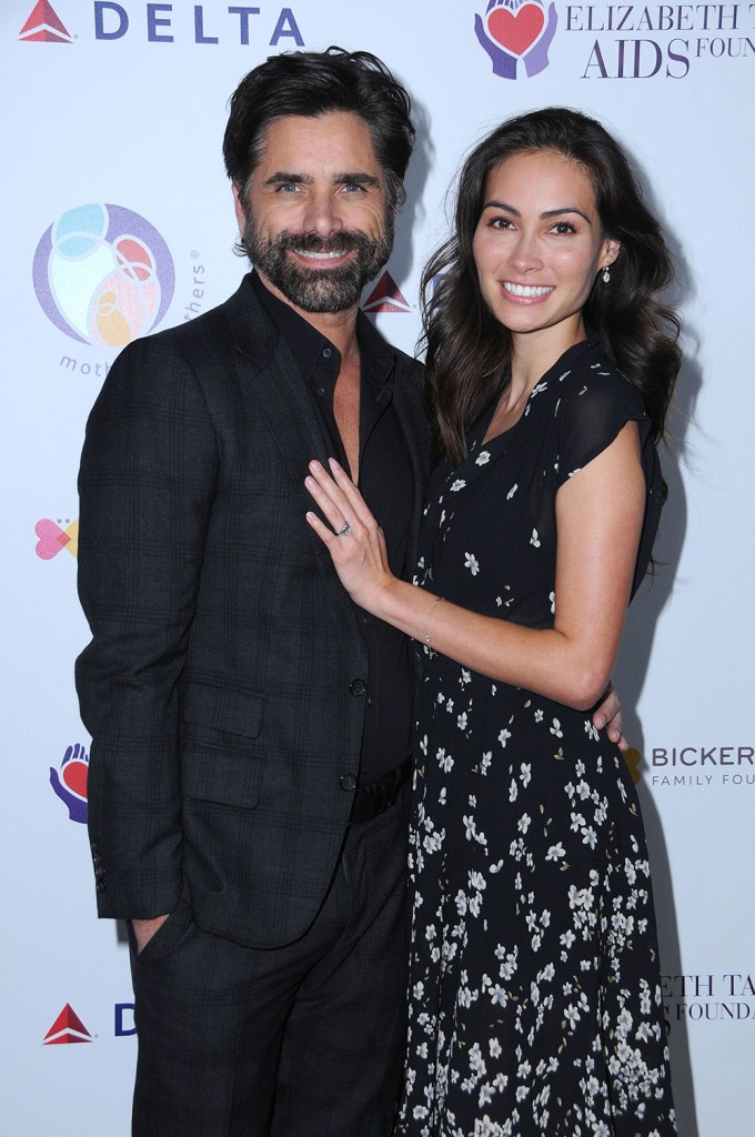 John Stamos & Caitlin McHugh Are Picture-Perfect