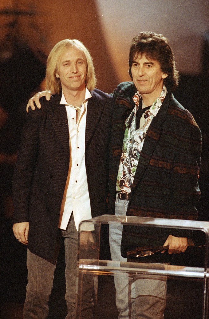 George Harrison and Tom Petty