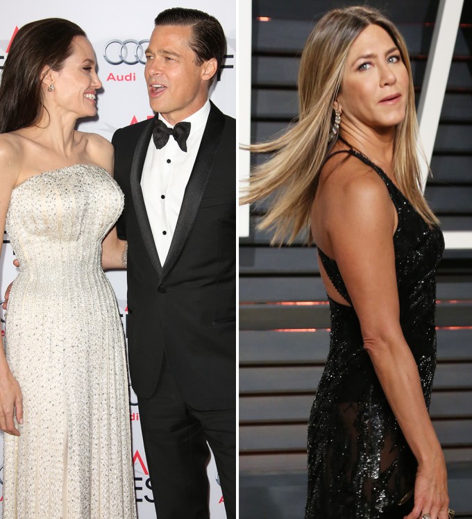 Brad Pitt & Angelina Jolie, Jennifer Aniston