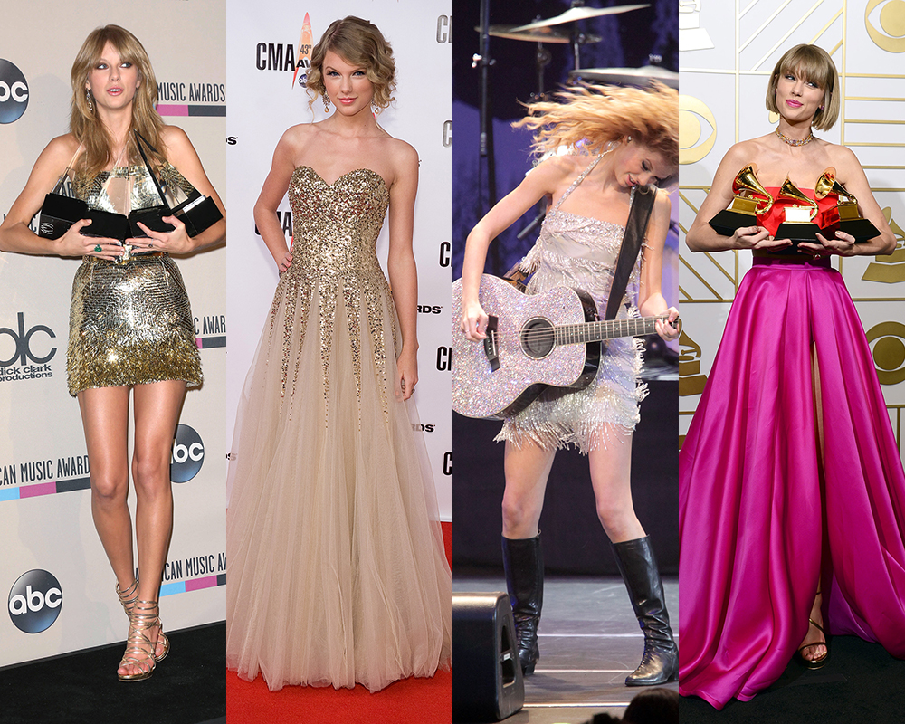 Taylor Swift Style Through the Years - Taylor Swift Red Carpet Photos