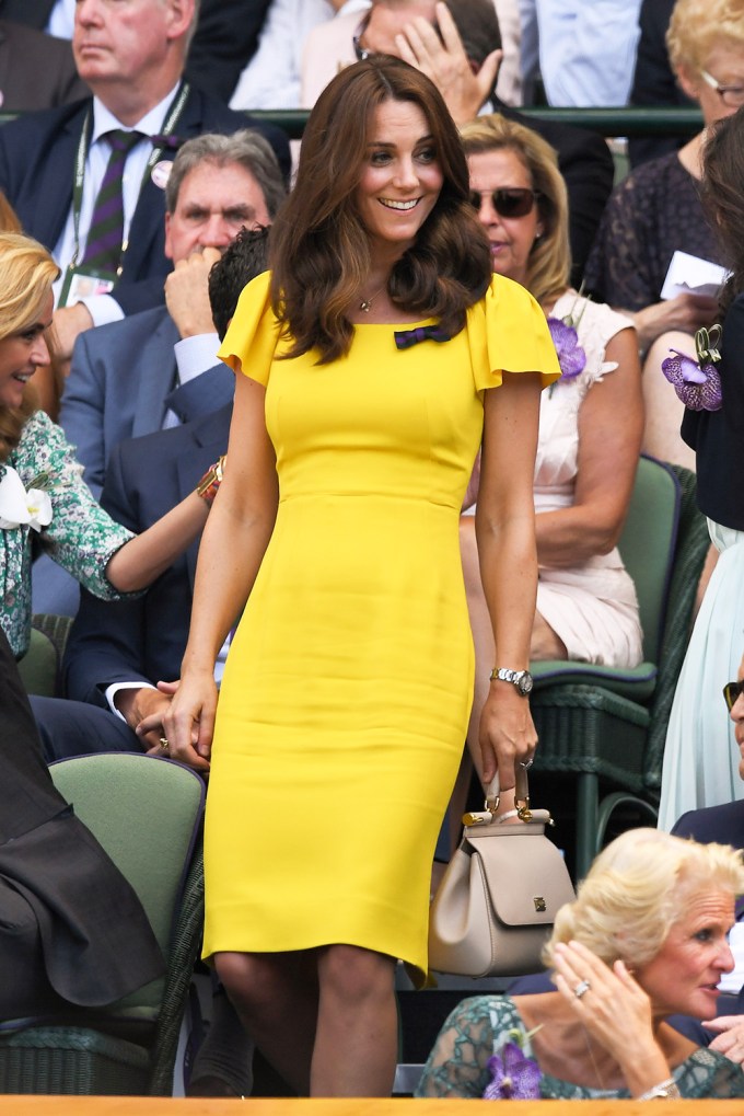 Kate Middleton At Wimbledon