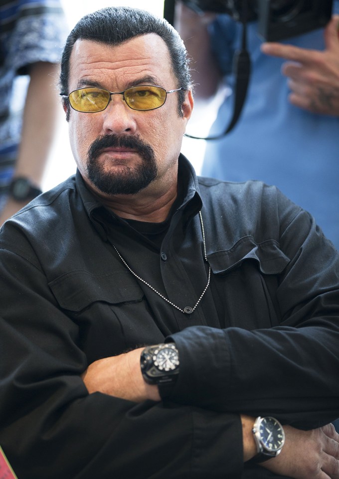 People-Steven Seagal, Moscow, Russia