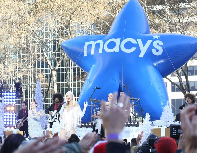 Macy’s Day Parade performance taping, New York, USA – 21 Nov 2017
