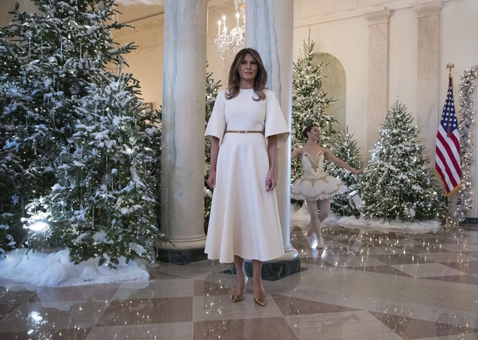 Trump White House Christmas, Washington, USA – 27 Nov 2017