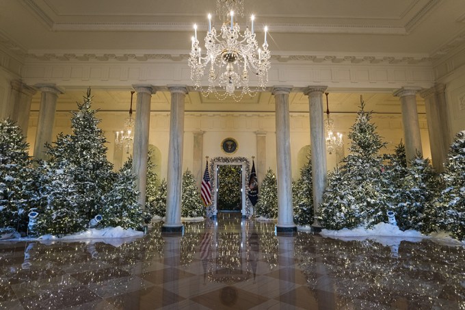 Holiday Decor at the White House, Washington, USA – 27 Nov 2017