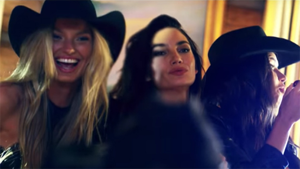Candice, Stella & Alessandra Dress As Sex Cowgirls In New Victoria’s Secret Ad