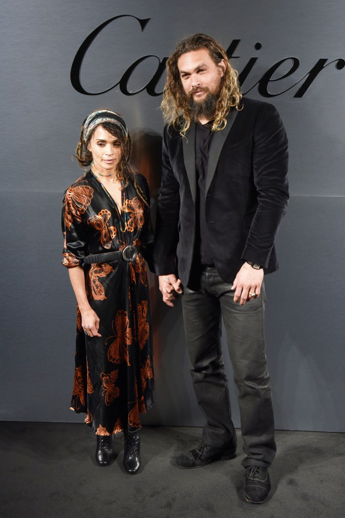 Lisa Bonet and Jason Momoa at Cartier’s Bold & Fearless Celebration