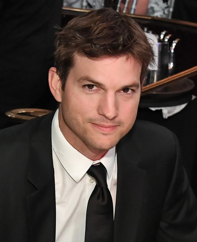 Ashton Kutcher in a suit