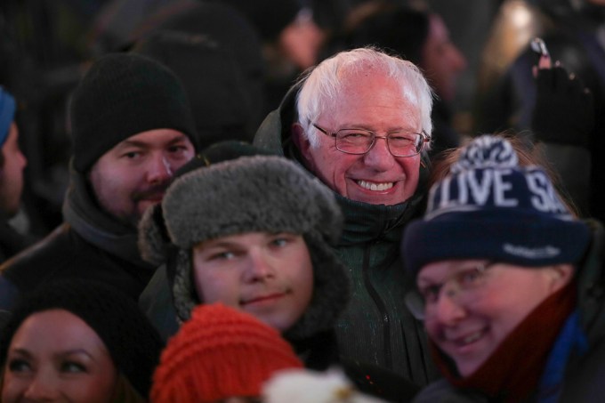 Bernie Sanders Joins The Celebration On New Year’s Eve 2017