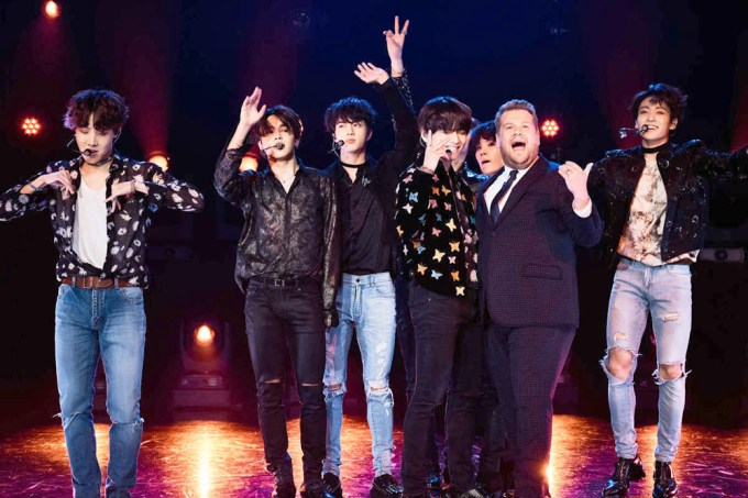 BTS On The Late Late Show