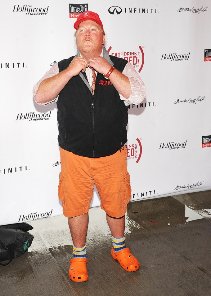 Mario Batali At The (RED) Supper AIDS Benefit