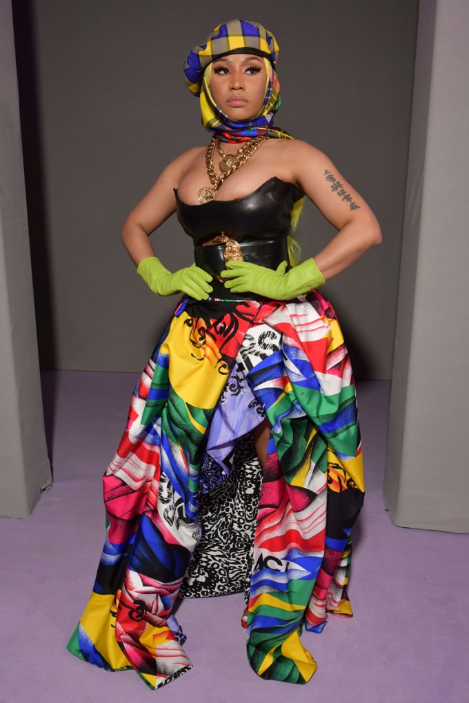 Nicki Minaj At Milan Fashion Week