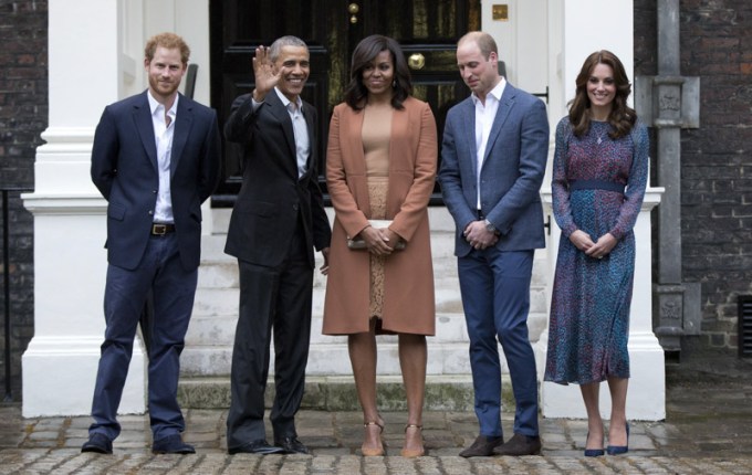 Prince Harry & The Obamas