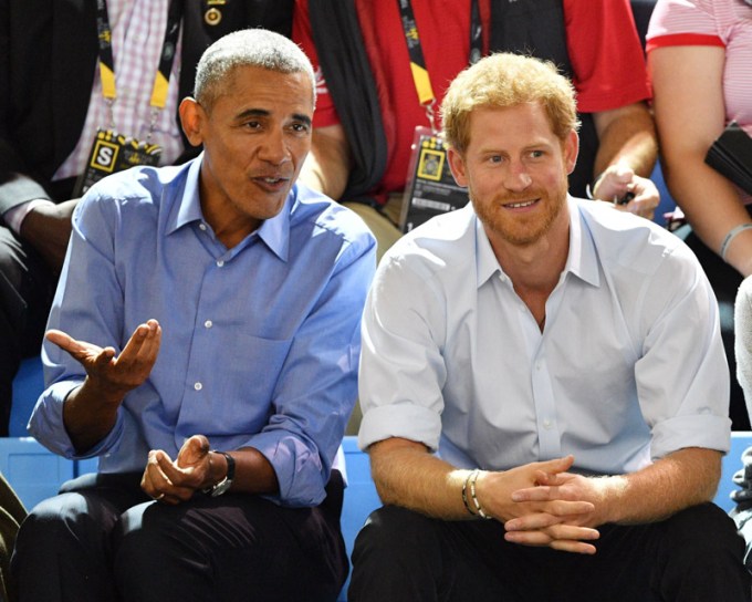 Prince Harry & The Obamas