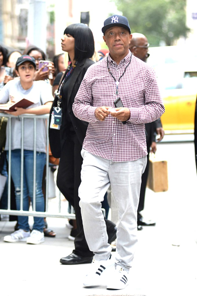 Russell Simmons Looks Casual
