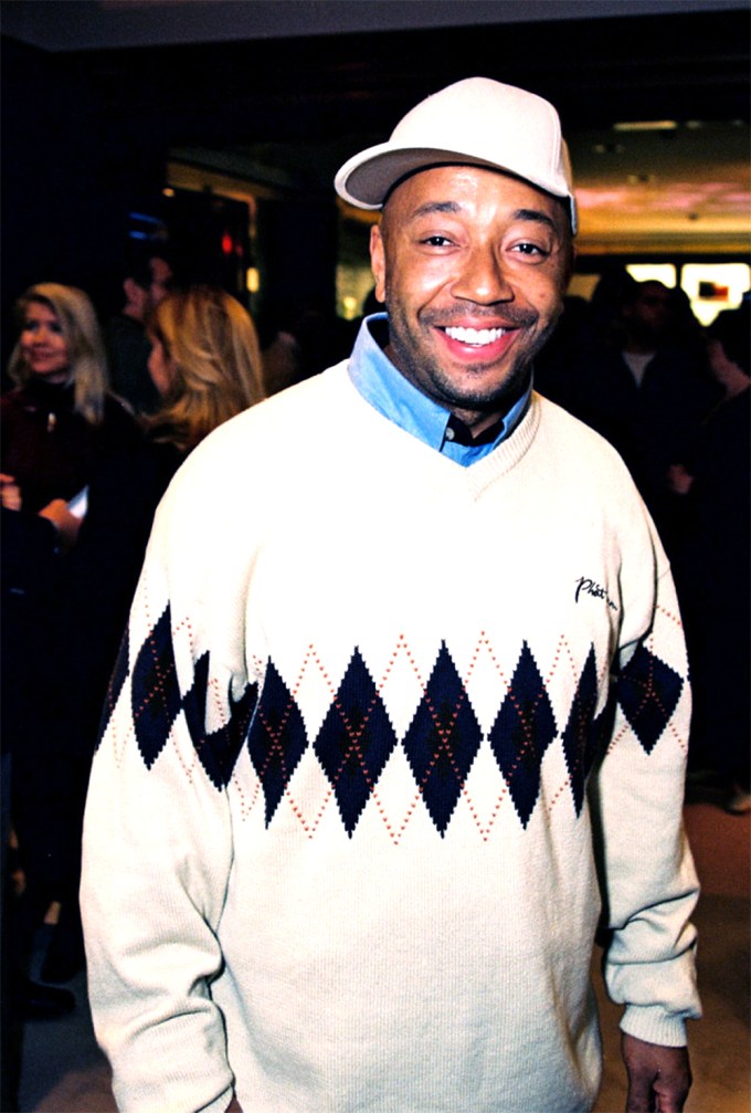 Russell Simmons Flashes A Huge Smile