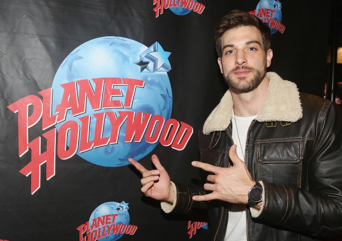 Jake Allyn Visits Planet Hollywood Times Square