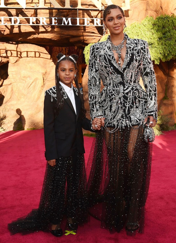 Blue Ivy At “The Lion King” Premiere